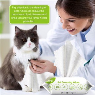 Lingettes désinfectantes pour chiens