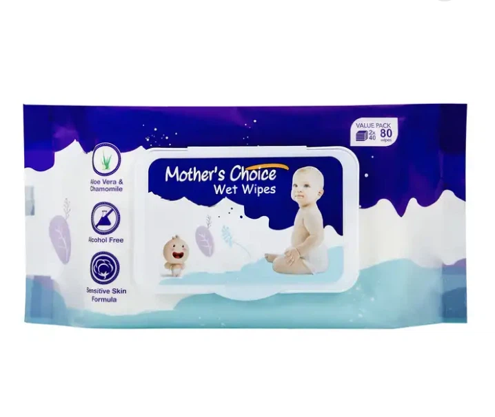Lingettes antibactériennes pour bébé