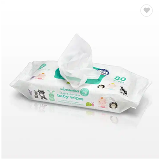 Lingettes pour bébé dans l'avion