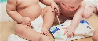 Lingettes biodégradables pour bébé français