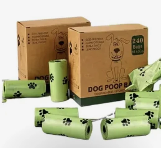 Sac à crottes de chien biodégradable et compostable
