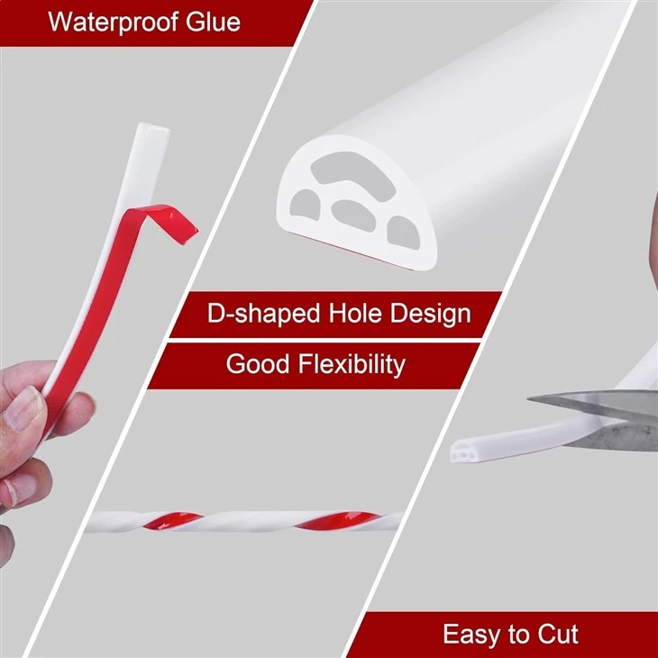 China Supplier China Rectanglar EPDM Self Adhesive Silicone Sealing Strips Back With 3M Tape suppliers